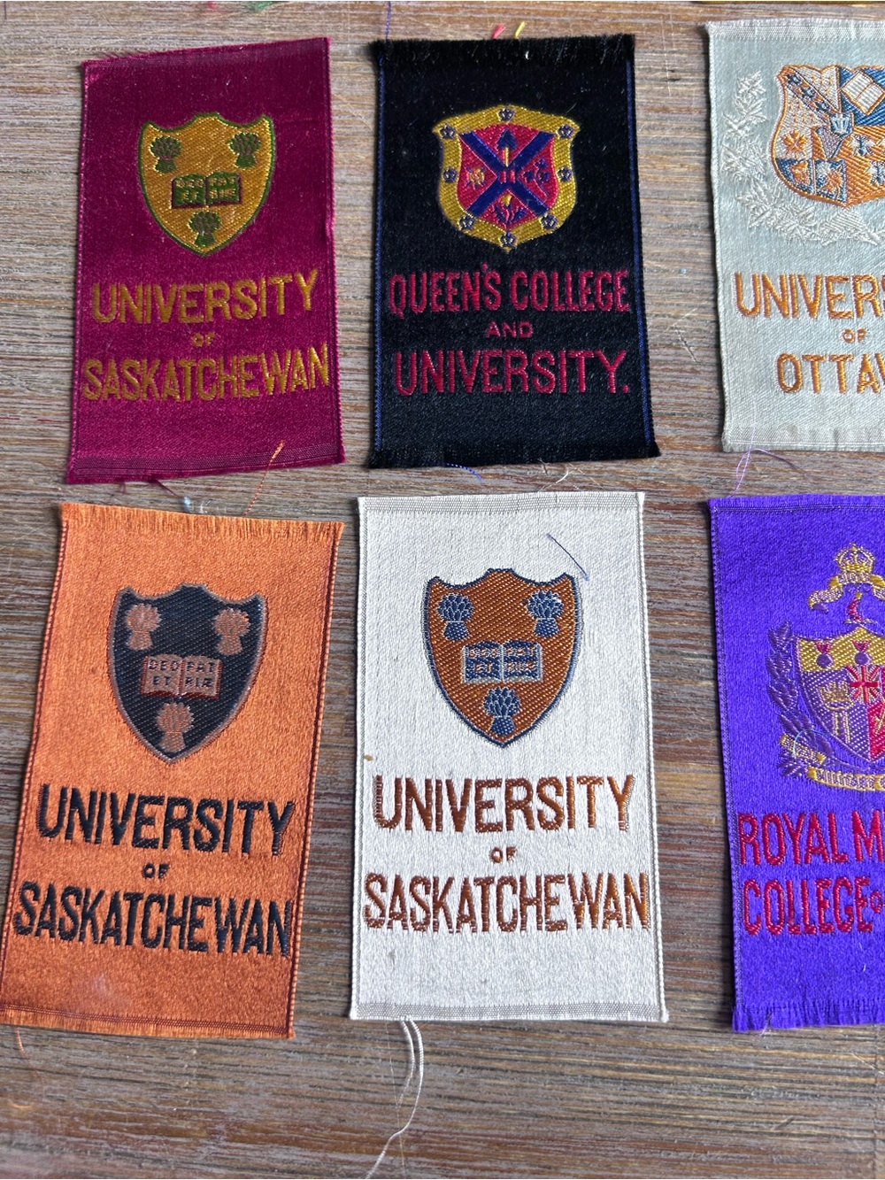 Antique Canadian University & College Woven Tobacco Silks (c. 1910–1915) - Picture 8 of 8